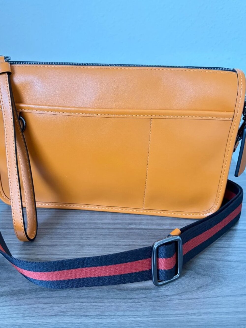 Coach Heritage Convertible Small Crossbody Bag Butterscotch Orange